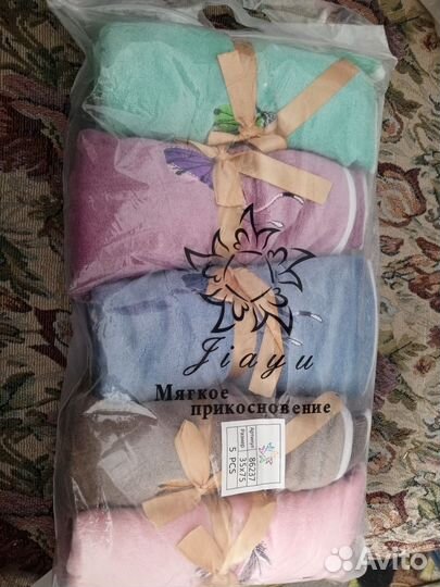 Набор полотенец, 5 шт,микрофибра