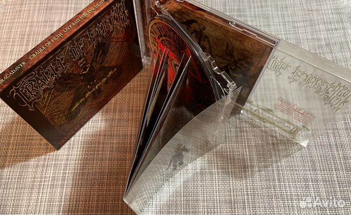 Cradle Of Filth-Live Bait For The Dead 2CD Ltd UK