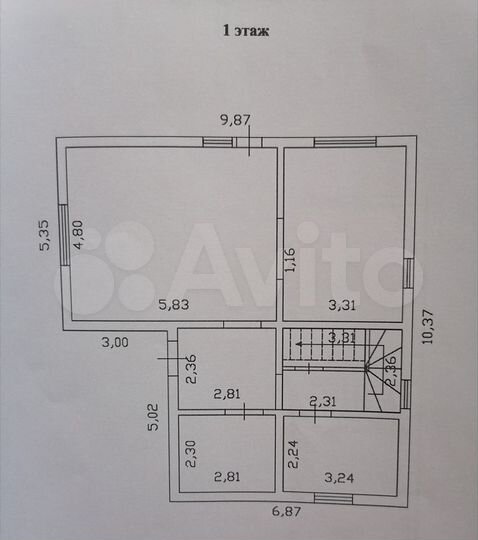 Дом 150 м² на участке 8 сот.