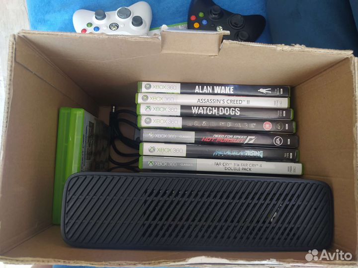 Xbox 360 E + игры (лицензионные)