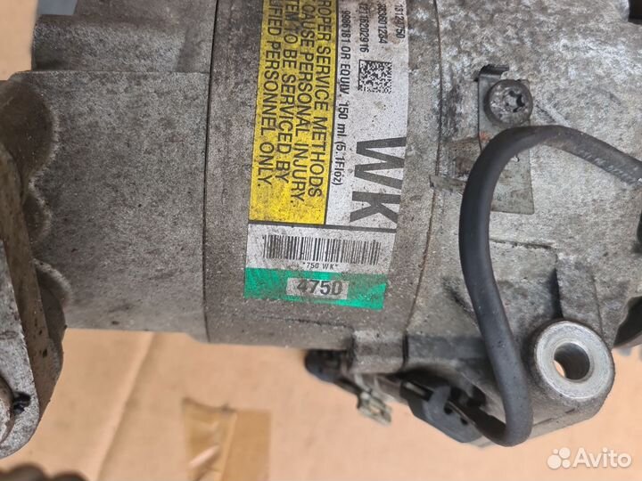 Опель астра Зафира1.6 1.8 компрессор кондиционера