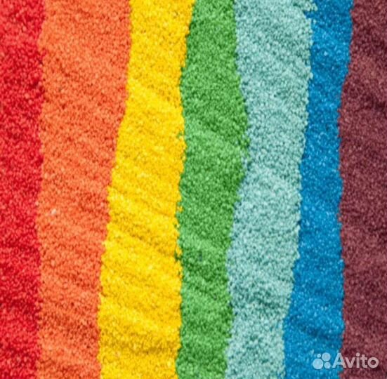 Цветной песок для творчества