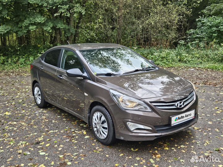 Hyundai Solaris 1.6 МТ, 2015, 122 900 км