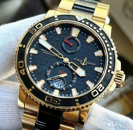 Ulysse Nardin Marine Diver Gold 43мм