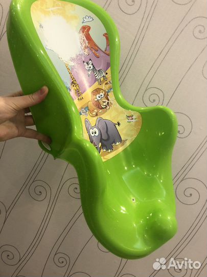 Ванночка для купания и горка