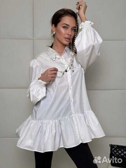 Шикарная рубашка Chanel, 2 цвета