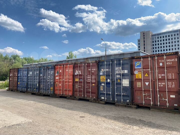 Склад в аренду для хранения вещей, контейнер 15 м²