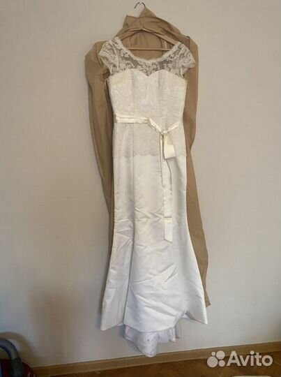 Платье свадебное, размер 44