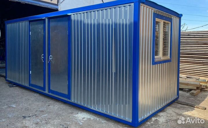 Бытовка с двумя отдельными помещениями (бк20)