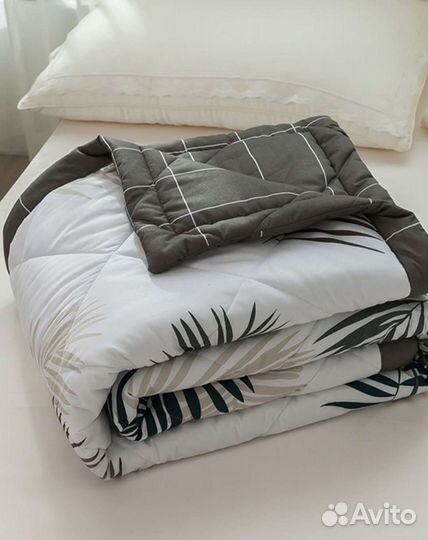 Покрывало стеганое евро легкое одеяло новое