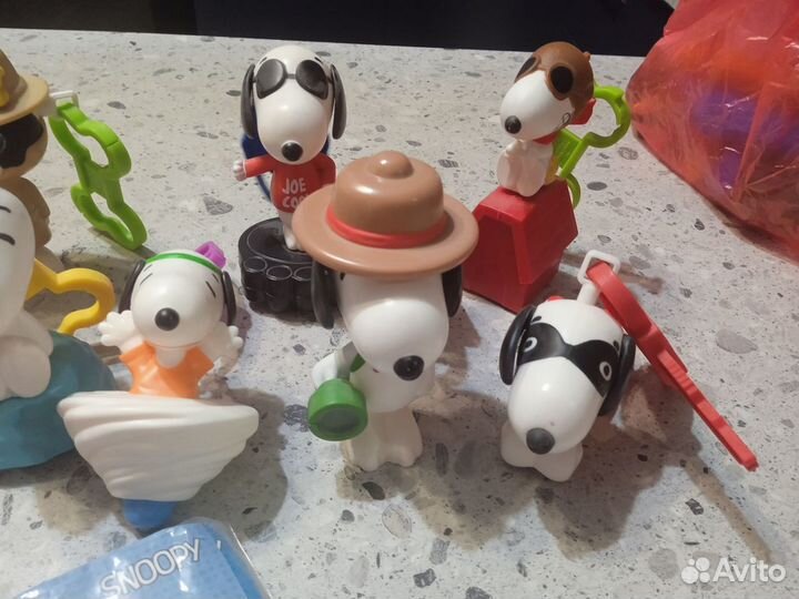 Happy meal Snoopy макдональдс