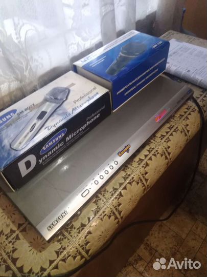 Dvd плеер с караоке samsung