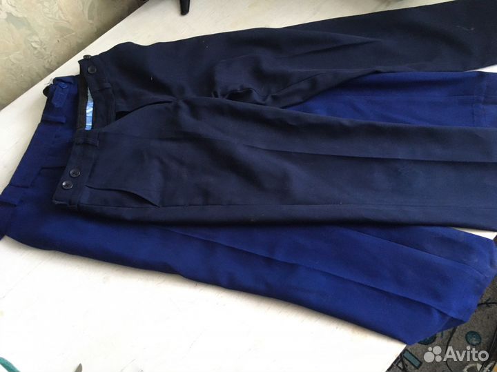 Синяя школьная форма на мальчика до 130 см