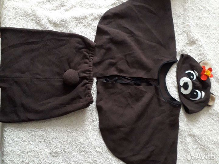 Новогодний Костюм медведицы для девочки 7-8 лет