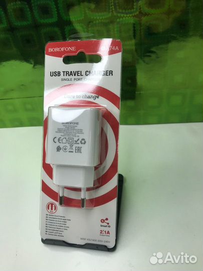 Зарядное устройство Блок Usb borofone Ba74a