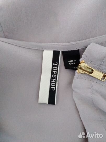 Лёгкая куртка из шёлка Topshop 46