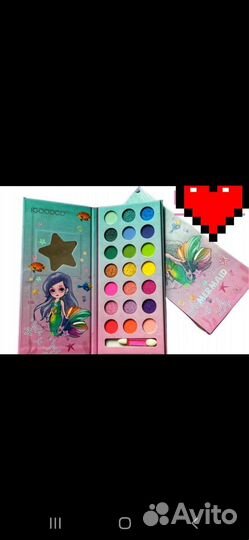 Детская косметика разная