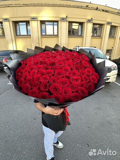101 Роза букеты