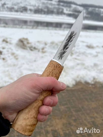 Нож якутский охотничий