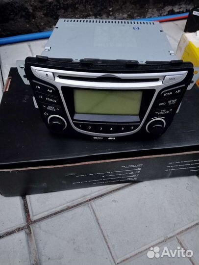 Штатная магнитола хёндай solaris первое поколение