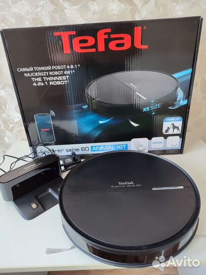 Робот пылесос tefal 60