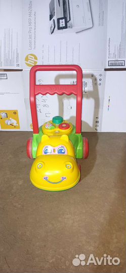 Каталка ходунки Бегемотик