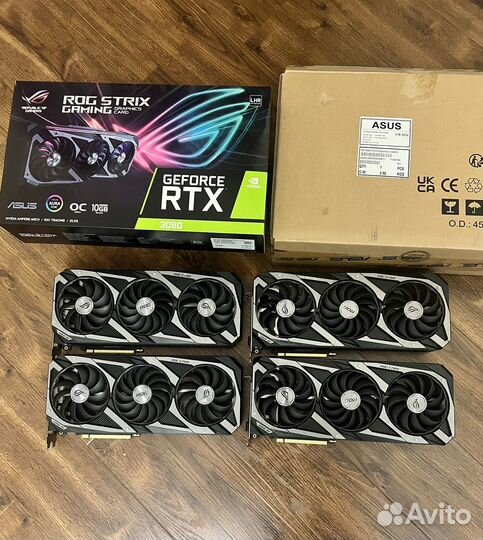 Видеокарта rtx 3080 10gb oc