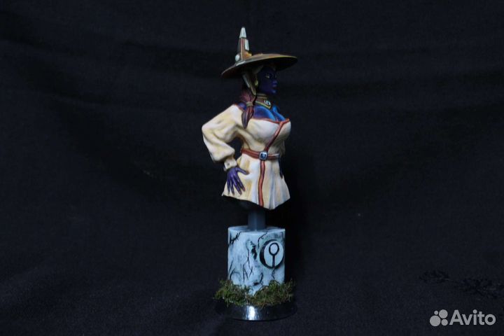 Бюст девушки-тау (warhammer 40000, tau)