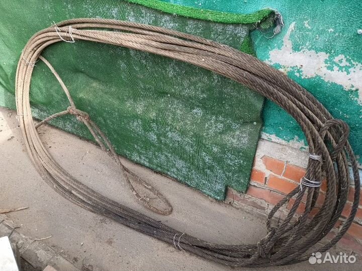 Трос буксировочный стальной