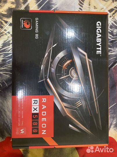 Видеокарта rx580 8gb