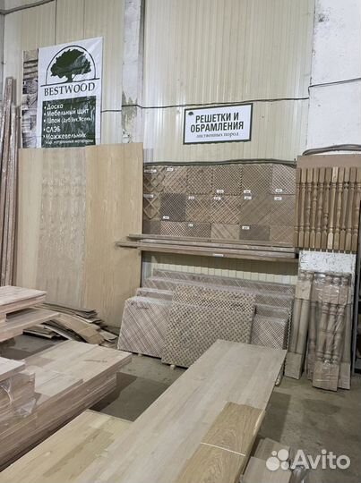 Решетки и обрамления лиственных пород
