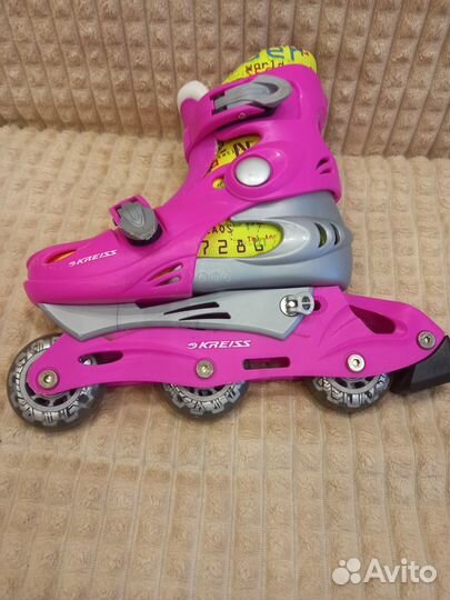 Ролики детские раздвижные 30-33