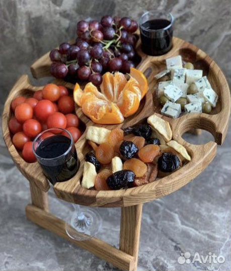 Винный столик виноица менажница доска