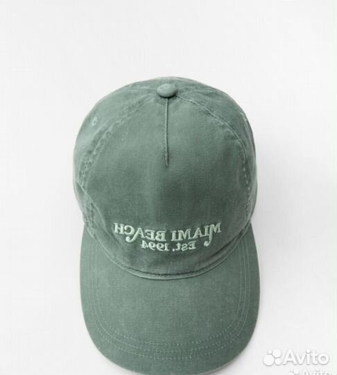 Бейсболка Zara Miami Beach новая коллекция