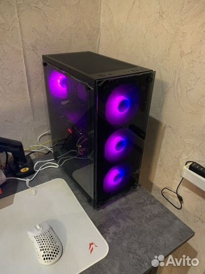 Игровой пк на ryzen 5500/32 gb ddr4/ m2 nwme 256