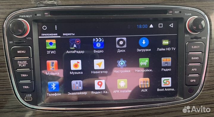 Магнитола для ford focus 2