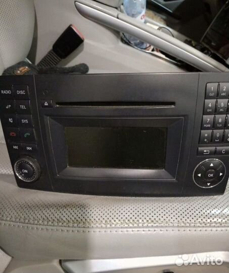 Магнитола mercedes ml w164