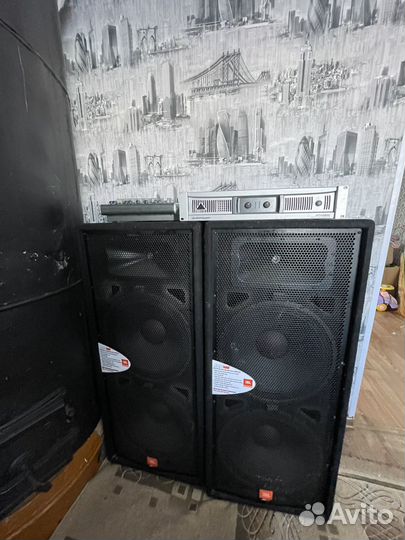Колонки JBL JRX 100