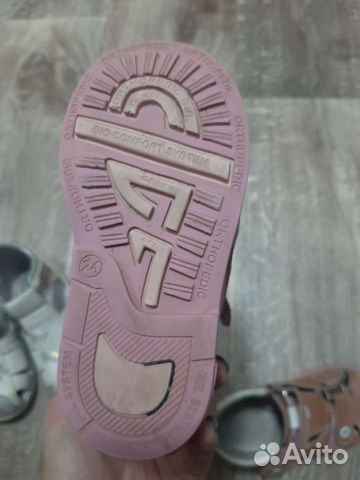 Кожанные босоножки