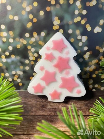 Мыло ручной работы. Подарок на Новый Год