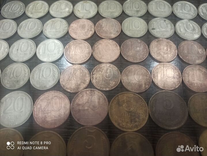 Коллекция 10 рублевых монет