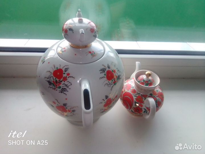 Фарфоровые чайники лфз редкие