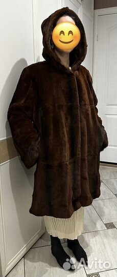Шуба стиженная норка 48 размер