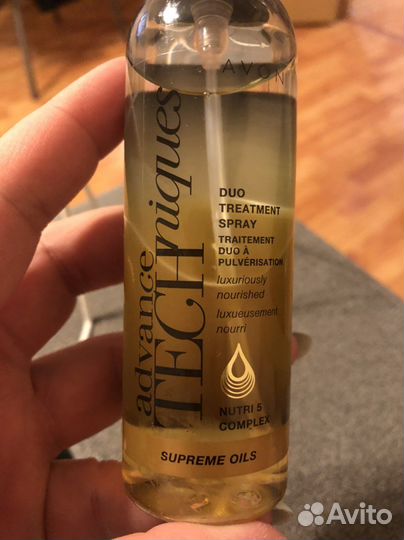 Двухфазная сыворотка спрей для волос 30 мл avon