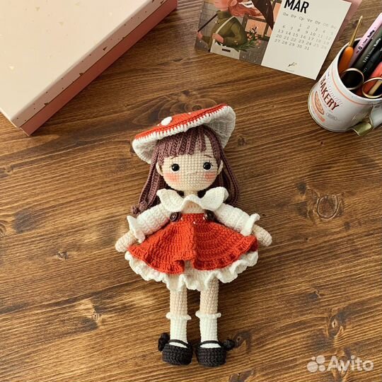 Вязаные куклы, ручная работа