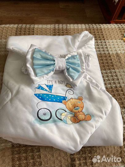 Одеяло на выписку весна