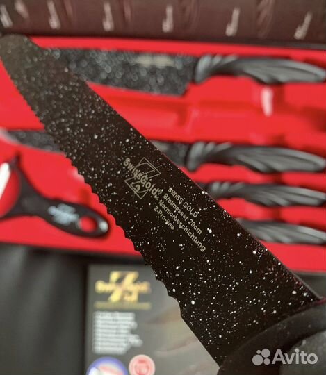 Подарочный набор из 6 кухонных ножей