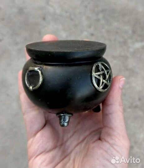 Форма для свечей Ведьмин котелок, ритуальная свеча