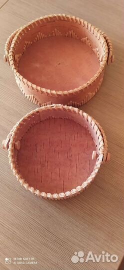 Берестяные туески