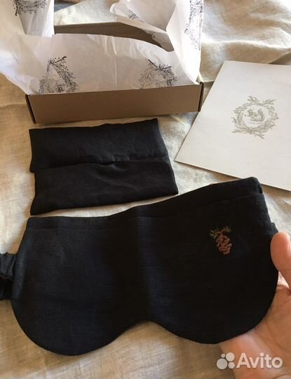 Маска для сна и отдыха с термо и арома эффектом